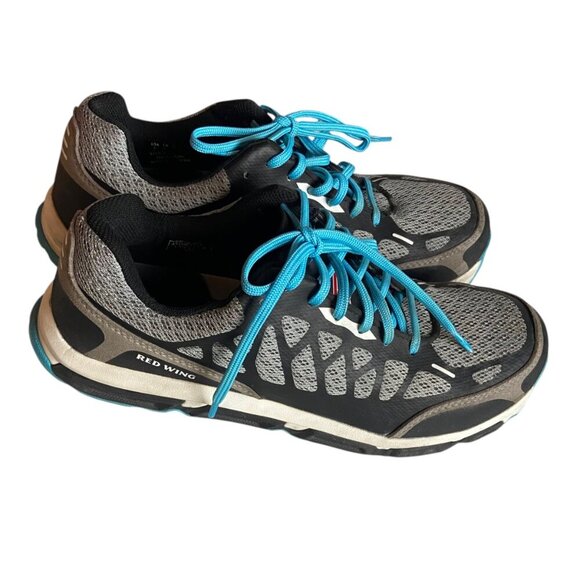 Red Wing Size 9 Aluminum Safety Toe Athletic Work Shoes Electrical Hazard Lace - Picture 1 of 9